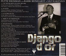 Load image into Gallery viewer, PUTTE WICKMAN  &quot;Django d&#39;Or&quot;
