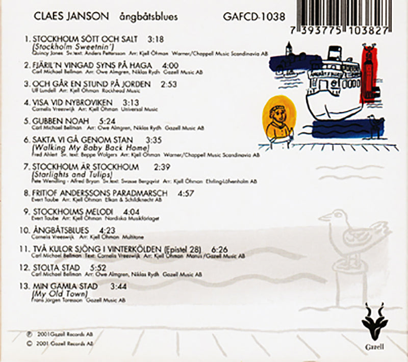 CLAES JANSON - Ångbåtsblues