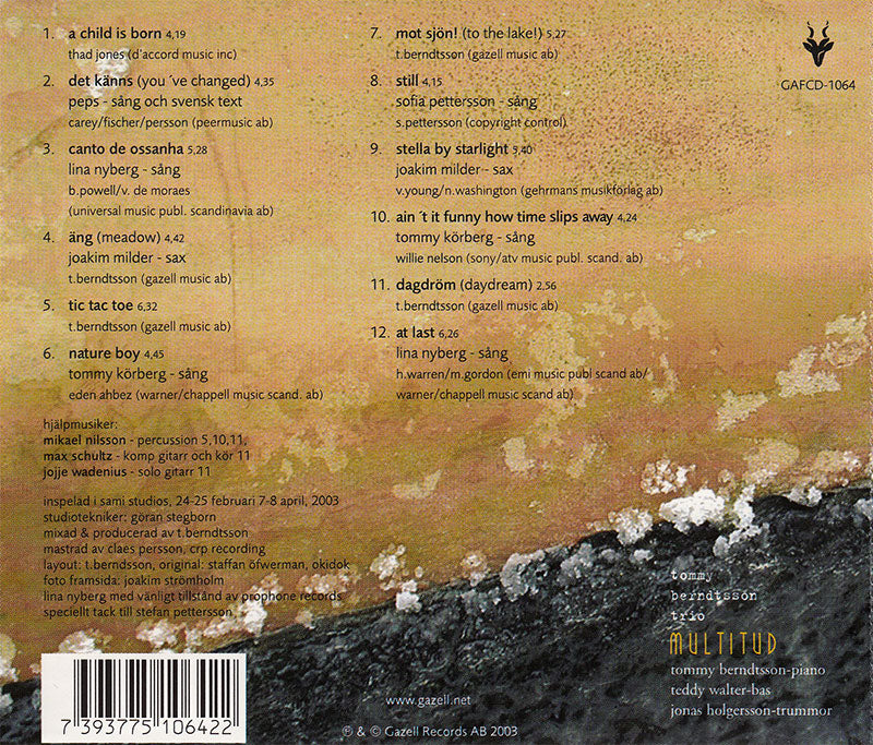 TOMMY BERNDTSSON TRIO - Multitud