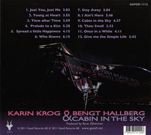Ladda upp bild till gallerivisning, KARIN KROG &amp; BENGT HALLBERG - Cabin In The Sky
