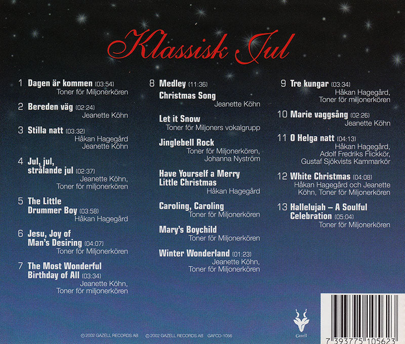 HÅKAN HAGEGÅRD & JEANETTE KÖHN - En klassisk jul